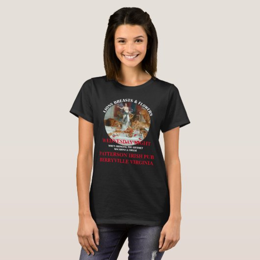 LEEUWEN BORSTEN & BLOEMEN MACARONI & KAAS KOKEN T-SHIRT (Voorkant volledig)