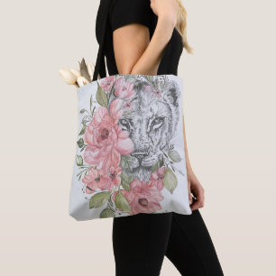 Leeuwen - Canvas tas