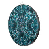 Leeuwen delen kunst print dartbord (Voorkant Rechts)