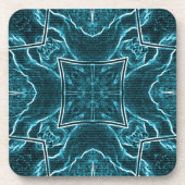 Leeuwen delen kunst print drankjes onderzetter (Voorkant)