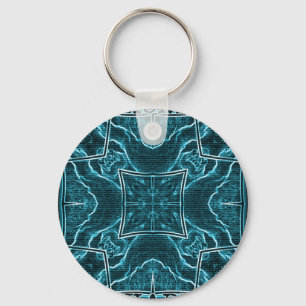 Leeuwen delen kunst print sleutelhanger
