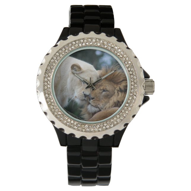 Leeuwen en leeuwen horloge (Voorkant)