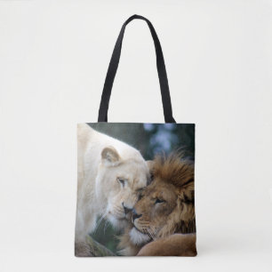 Leeuwen en leeuwen tote bag