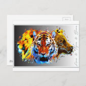 leeuwen en tijgers en beren.jpg briefkaart (Voorkant / Achterkant)