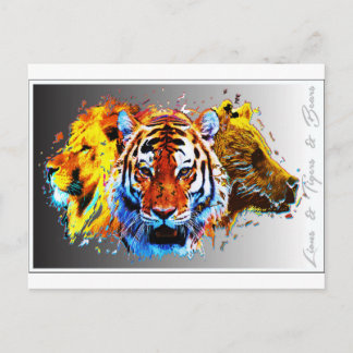 leeuwen en tijgers en beren.jpg briefkaart