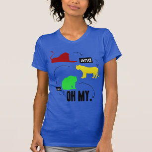 leeuwen en tijgers en beren OH MY T-shirt