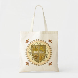 Leeuwen Familiewapen Achternaam Tote Bag