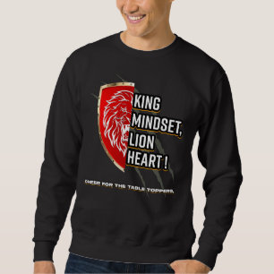 Leeuwen Hoodie voor Mannen Vrouwen, Motiverende Hu Trui