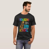 Leeuwen in 100 dagen van de 100e D-school T-shirt (Voorkant volledig)