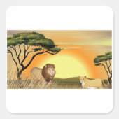 Leeuwen in de Sticker op het Wilde Vlek (Voorkant)