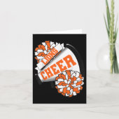 Leeuwen juichen terug naar school Cheerleading Spi Kaart (Voorkant)