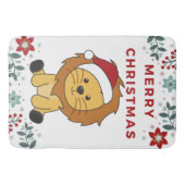Leeuwen met kerstmis Winterdieren Lons Bath Mat (Voorkant)