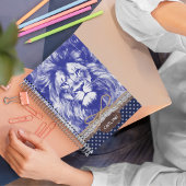 Leeuwen  Pen Illustratie Rustiek Custom Notitieboek