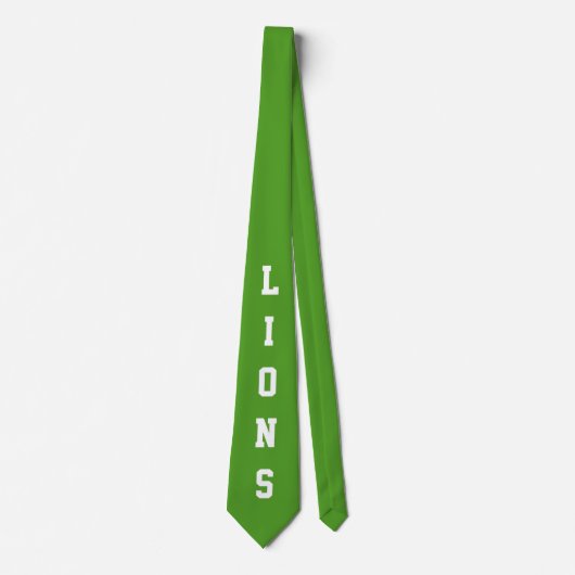 Leeuwen Sport Team Necktie Stropdas (Voorkant)
