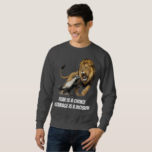 Leeuwen T-shirt voor Moed – Onverschrokken Mentali