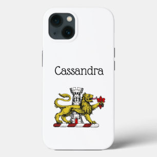 Leeuwen Toren Fleur de Lis Kam Embleem C iPhone 13 Hoesje