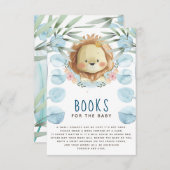 Leeuwenboeken voor de Baby Informatiekaartje (Voorkant / Achterkant)