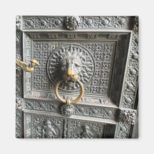 Leeuwendeurdetail Magneet (Voorkant)