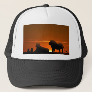 leeuwenfamilie trucker pet