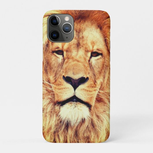 Leeuwengezicht Schilderkunst Kunstwerk-17335 Case-Mate iPhone Case (Achterkant)