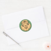 Leeuwenhoofd Sticker (Envelop)