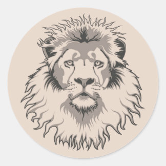 Leeuwenhoofd sticker