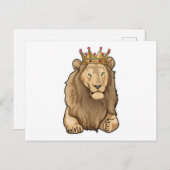 Leeuwenkoningskroon Briefkaart (Voorkant / Achterkant)