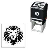 Leeuwenkop logo  zelfinktende stempel (In situ)