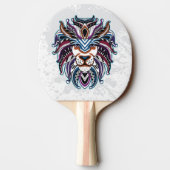 Leeuwenkop Ping Pong Paddle Tafeltennisbatje (Achterkant)