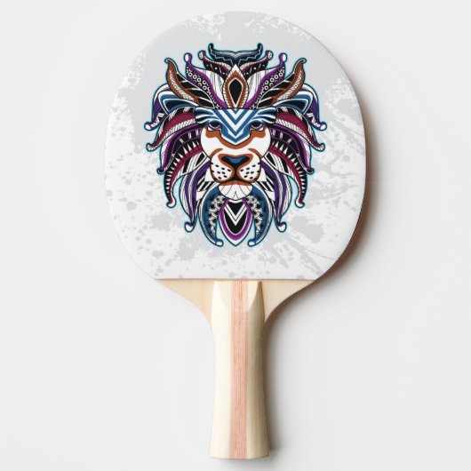 Leeuwenkop Ping Pong Paddle Tafeltennisbatje (Voorkant)