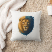 Leeuwenkunstwerk - Bicolor Kussen (Deken)