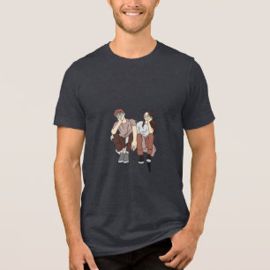 Leeuwenmanen Vintage Grafische T-Shirt