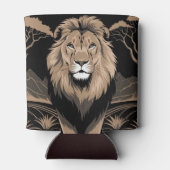 Leeuwenportret Blikjeskoeler (Achterkant)