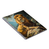 Leeuwenportret Notitieboek (Rechterzijde)