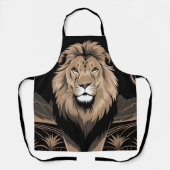  Leeuwenportret Schort (Voorkant)