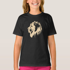 Leeuwenportret (zand) t-shirt