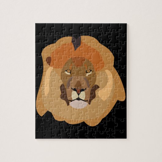 leeuwenpuzzel legpuzzel (Verticaal)