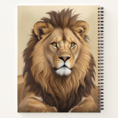  leeuwenschilderij notitieboek (Achterkant)
