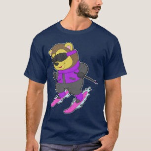 Leeuwenskisport Ski Wintersporten T-shirt