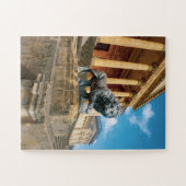 Leeuwenstandbeeld Legpuzzel (Horizontaal)