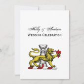 Leeuwentoren Fleur de Lis Kam Embleem C Kaart (Voorkant)