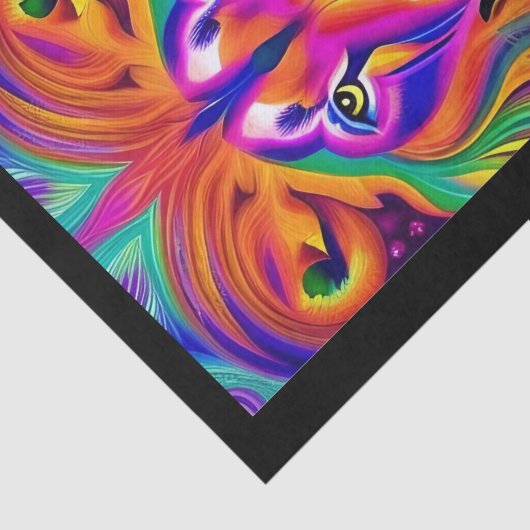 leeuwenvel tissuepapier (Detail)