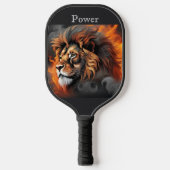 Leeuwenvuur. woorden en monogram. pickleball paddle (Voorkant)