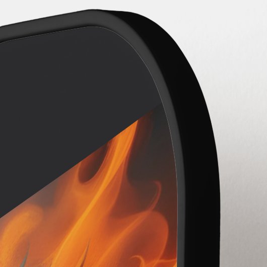 Leeuwenvuur. woorden en monogram. pickleball paddle (Links Detail)