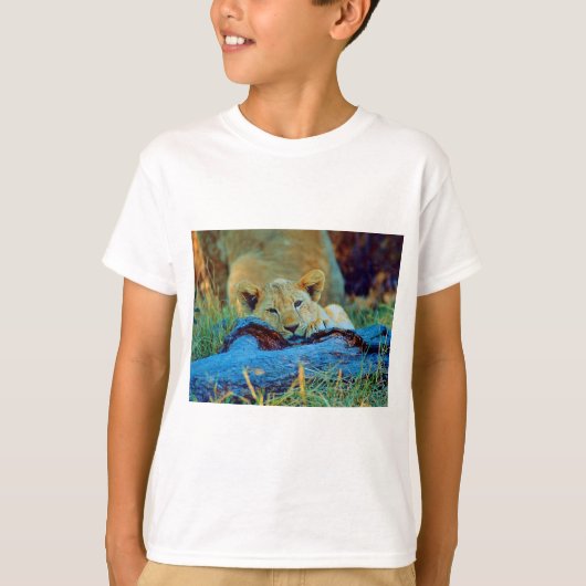 leeuwenwel t-shirt (Voorkant)