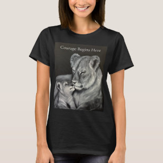 Leeuwin en Welp - Moed Begint Hier T-shirt