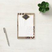 Leeuwin Safari Chic Jungle Glam Moderne Trend Post-it® Notes (Kantoor)