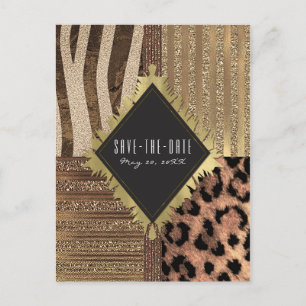 Leeuwin Safari Jungle Glam Moderne Uitnodiging