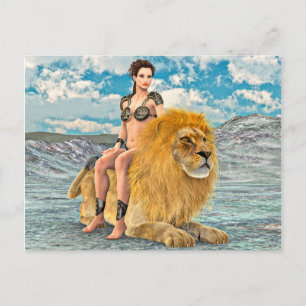 Leeuwinnekas Fantasie Briefkaart