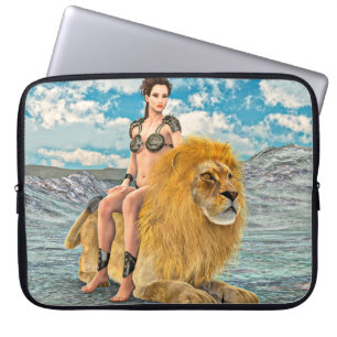 Leeuwinnekasfantasie Laptop Sleeve